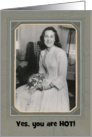 Customize Classic Bridesmaid - Nostalgic card