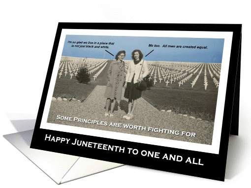 Juneteenth Emancipation Freedom Day Vintage card (1019875)