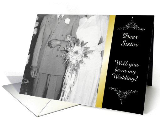 Custom Name Relationship Role invitation- Vintage card (1021035)