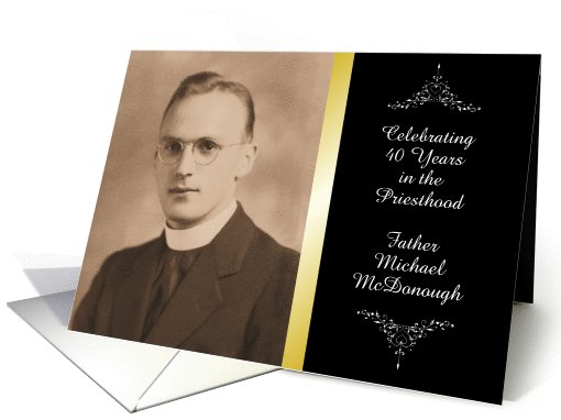 Custom Religious Anniversary invitation card (1021109)