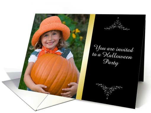 Customize Halloween Party Invitation card (1022437)
