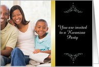 Customize Kwanzaa Party Invitation card