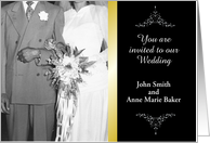 Customize Wedding Invitation card