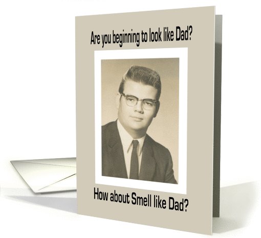 Customize Funny Son Birthday - Insert Son, Photo card (1026663)