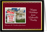 Customize Business Christmas - Real Estate card