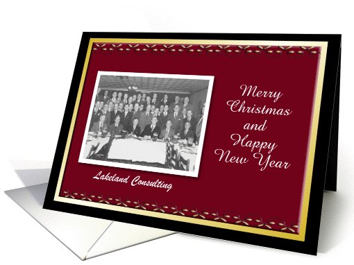 Customize Business Christmas - add name card (1026777)