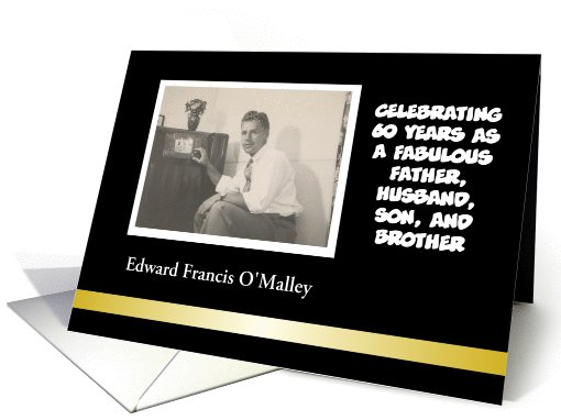 Customize Birthday, Photo Card - add name and age card (1026815)