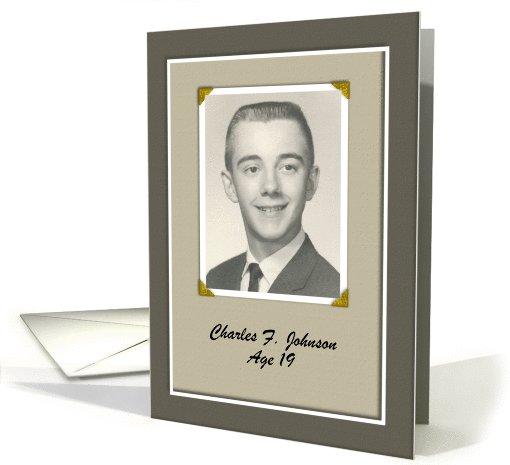 Custom 19 Birthday Party Inviation - Photo card (1031355)