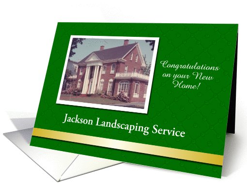 Custom Congratulations New Home - Photo card (1032799)