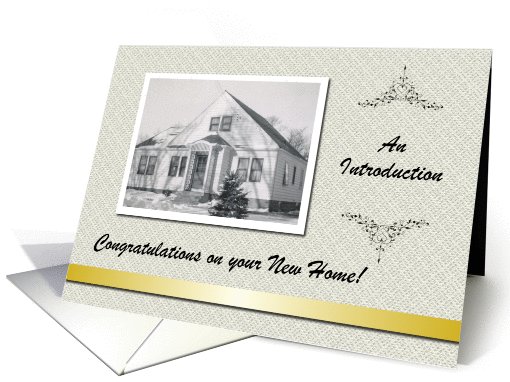 Custom Congratulations New Home - Photo card (1032807)