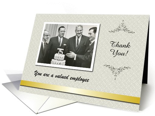 Custom Employee Appreciation - Photo card (1032813)