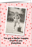 Valentine’s Day Crush - Vintage card