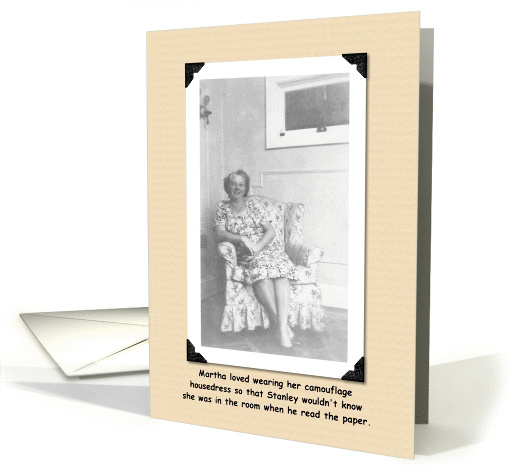 Wife at Home card (152507)
