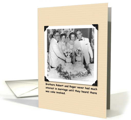 Wedding Cake card (152557)
