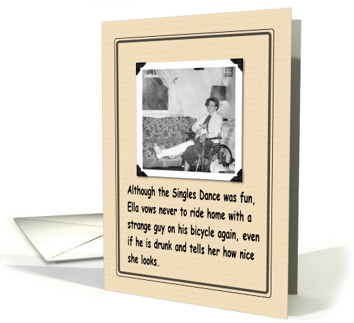 Broken Leg Excuse card (154615)