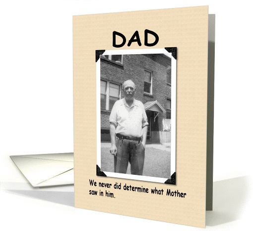 Questionable Dad card (154828)