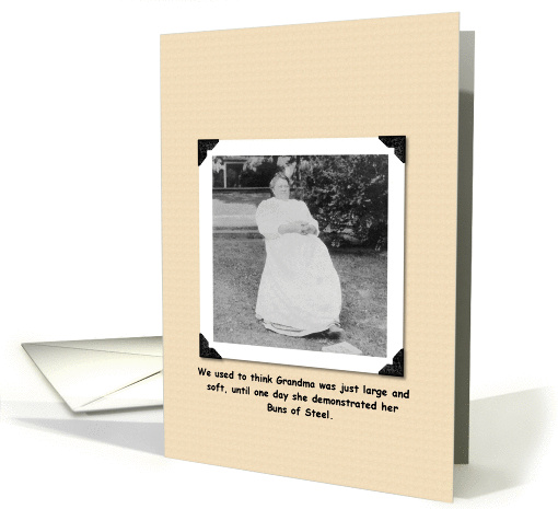 Grandma's Buns card (155570)