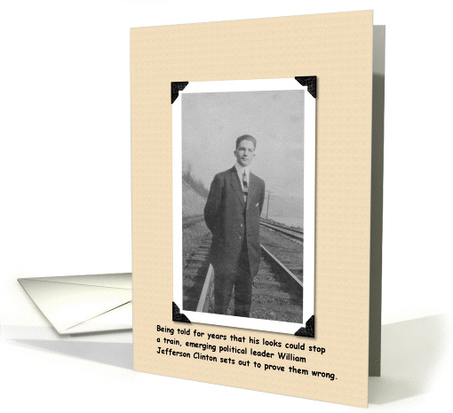 Young Clinton card (155702)