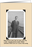 Young Clinton card