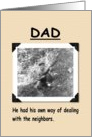 Dad in the Hood card
