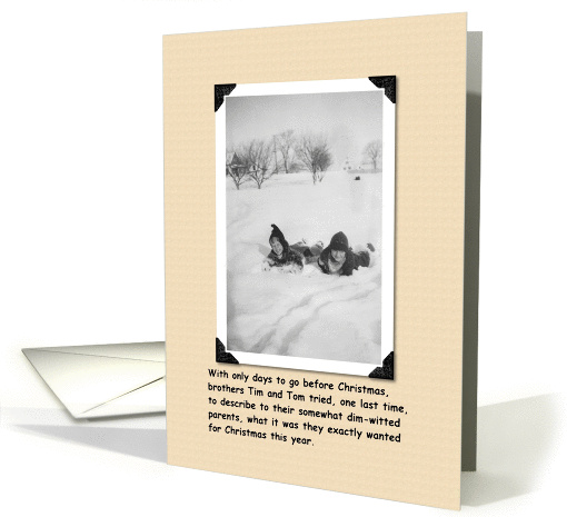 We want Sleds card (158038)