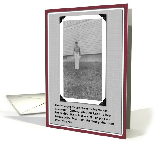 Sad Soldier Boy card (158048)