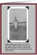 Sad Soldier Boy card
