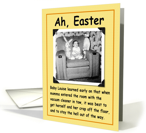 Easter Baby card (159816)