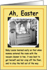 Easter Baby card