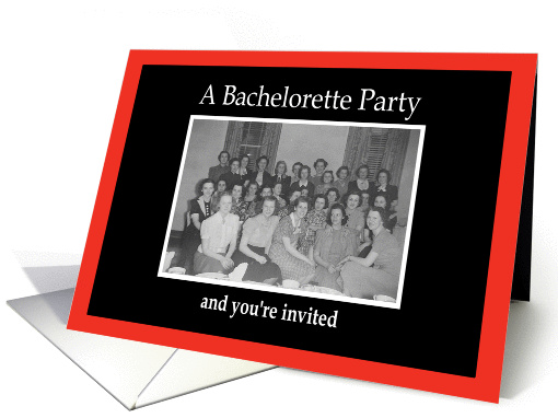 Bachelorette Party Girls card (163071)