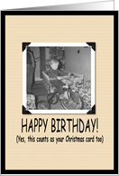 Boy Birthday - Funny card