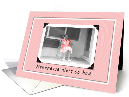 Menopause Flashes card (164680)