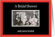 Bridal Shower Invite card