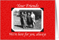 Front 4 Support card