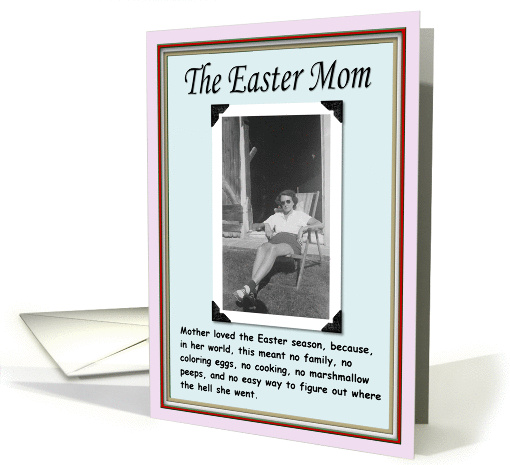 Easter Mom card (165614)