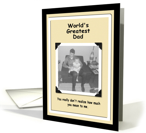Best Dad I Ever Had card (165646)