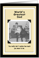 Best Dad I Ever Had card