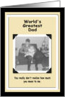 Best Dad I Ever Had card