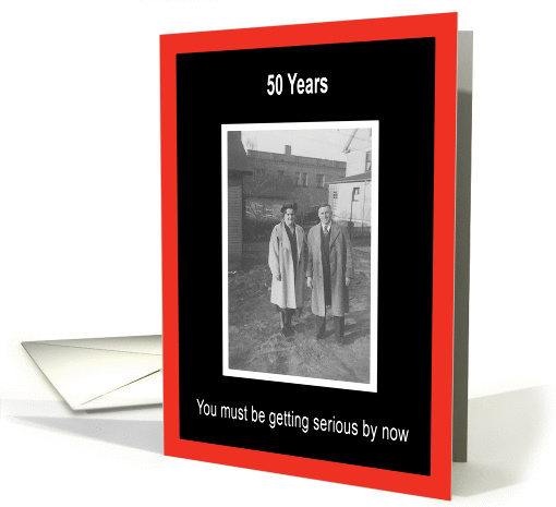 50th Anniversary card (165676)