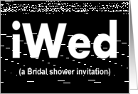Bridal Shower Invitation card