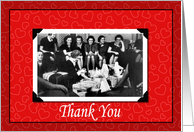 Bride says Thanks card