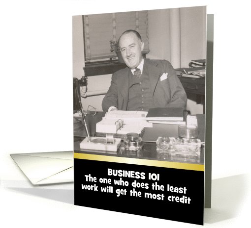 Custom Business Humor - Photo card (169888)