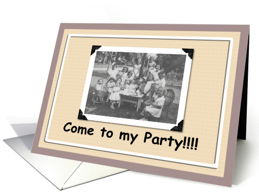 Kids Party Invite card (169922)