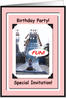 Kid Birthday Party Invite card