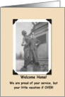 Welcome Home Soldier card