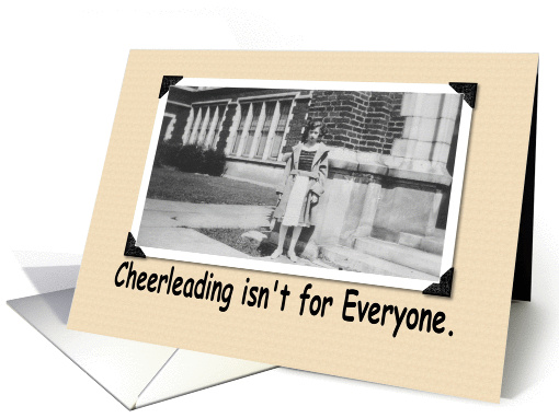 Cheerleading 1 card (202834)
