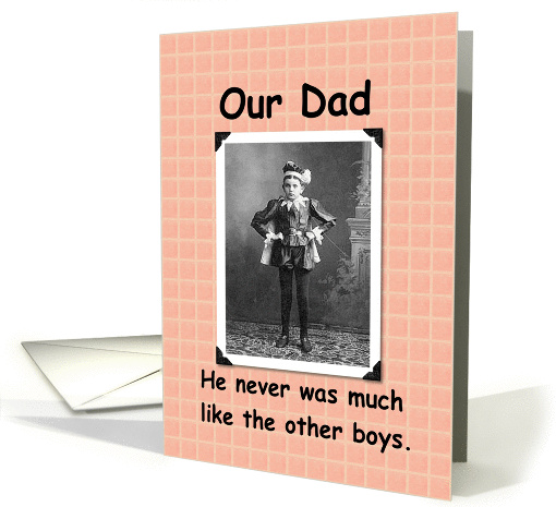 Our Dad card (203315)