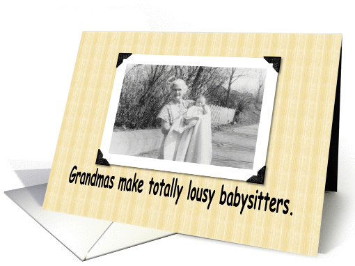 Grandma Sitter Blues card (203539)