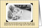 Grandma Baby Jesus card