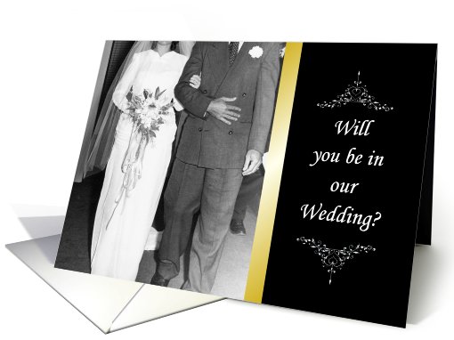 Be in our Wedding? card (203624)